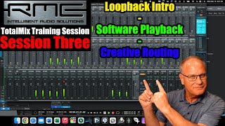 RME TotalMix Training Session 3 - Software Playback ~ Loopback ~ Creative Routing screenshot 4