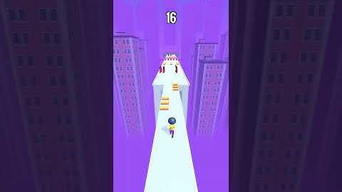 Roof Rails - All Levels Gameplay Android,IOS (Levels 19)