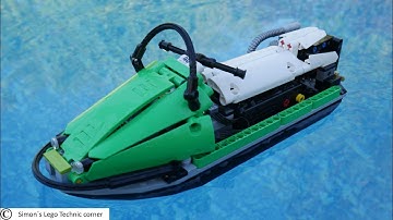 Lego Technic Water Scooter [MOC] | 100% working