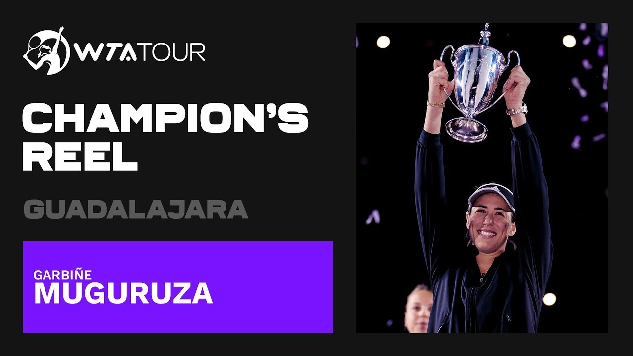 Garbiñe Muguruza captures the year-end title in Guadalajara!