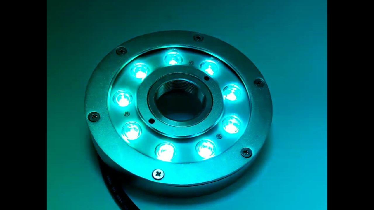 YK-FT104 9X3W 27W RGB Color Change Performance