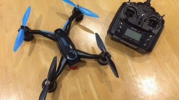 JJRC X1 - test flight after Devo 7E sticks are re-calibrated