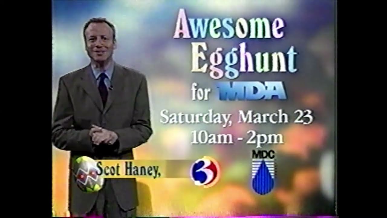 WFSB: Awesome Egghunt for MDA - Promo (March 2002)