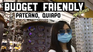 VLOGuhan: Affordable Eyeglasses (Paterno, Quiapo) | 2021