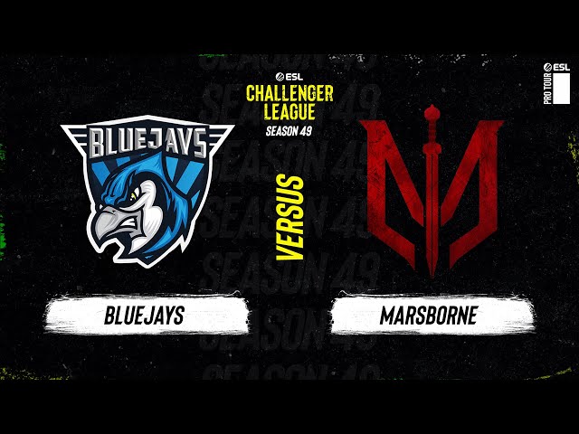 LIVE: BLUEJAYS vs Marbsorne - ESL Challenger League - Season 49 NA - Stream  A