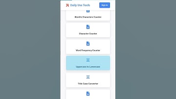 All in one Daily Use Tools Uppercase to Lowercase Online Converter #AI #Tools #website #powerful