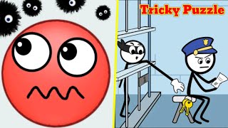 🧘‍♀️🎯 Hide Ball brain teaser games 🆚 thief puzzle ( stealing puzzle ) 2048 gameplay