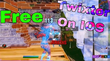 Tutorial: How To Make Twixtor/Smooth Slow-Mo On IOS For FREE