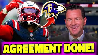 🆕THE RAVENS REACHED A DEAL WITH A PATRIOTS PLAYER!RAVENS NEWS TODAY