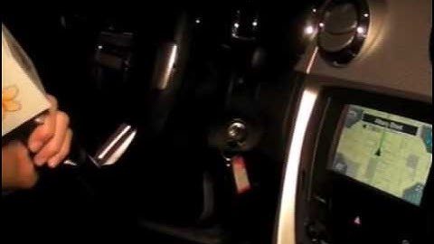 CES 2008 - Delphi Dual-View Dual-Zone Integrated Center Pane