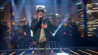 Adrian Jørgensen   Wake Me Up Live Show The Voice Norway 2013