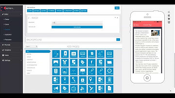 Eaglecoat App Builder - Custom Page Feature