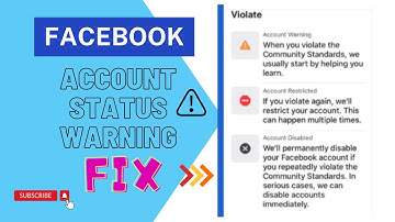 How to Fix Facebook Account Status Warning_Facebook Account Warning Problem Solved_Azi Tip & Tricks