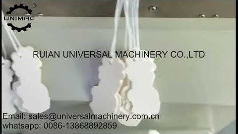 TL-LY8-U2 paper car air freshener stringing machine ( CE certification with newest technology）