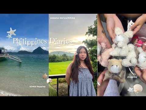 ph diaries 🌺: island hopping, pool days, exploring and shopping