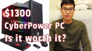 UNBOXING $1300 CyberPower PC from BestBuy - Is it worth it?