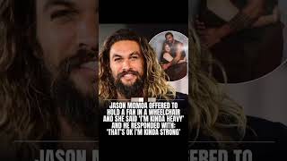 “I’m Kinda Strong” Jason Momoa’s Kindness Goes Viral! 🥹 #celebritynews Wealth
