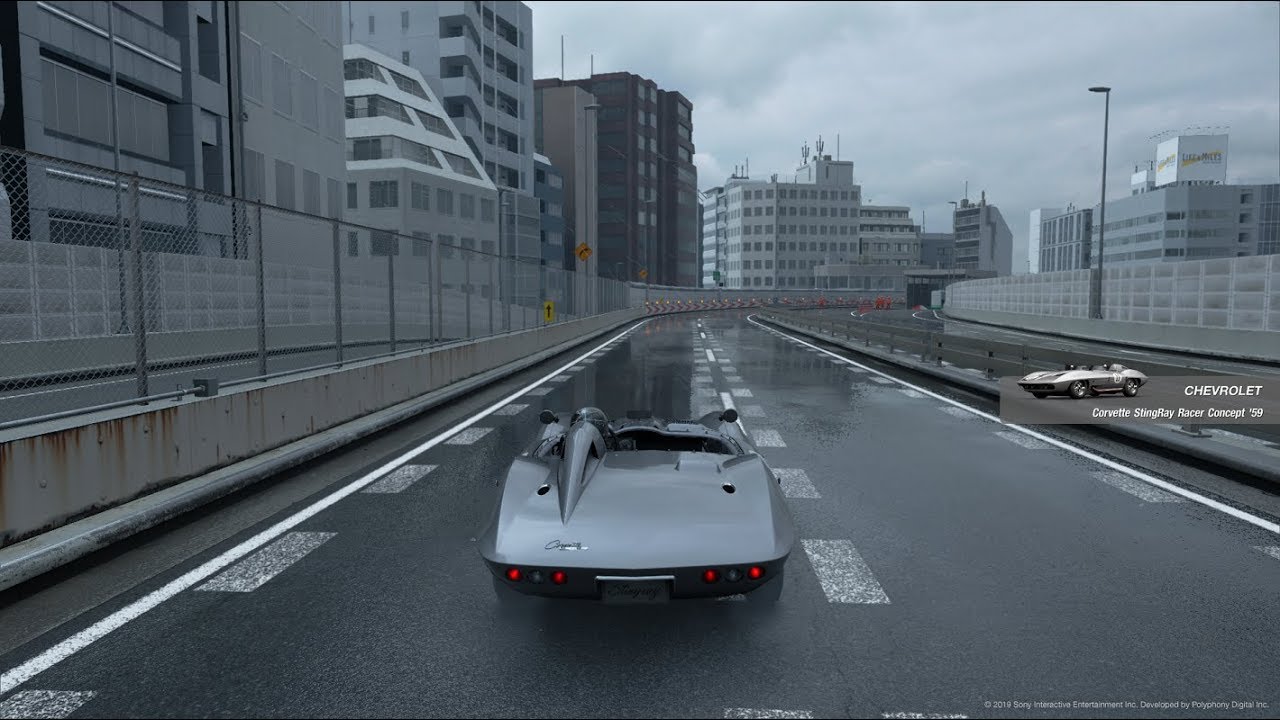 Gran Turismo Sport | Chevrolet Corvette Stingray Racer Concept 1959 ( Gr.X ) (2K)
