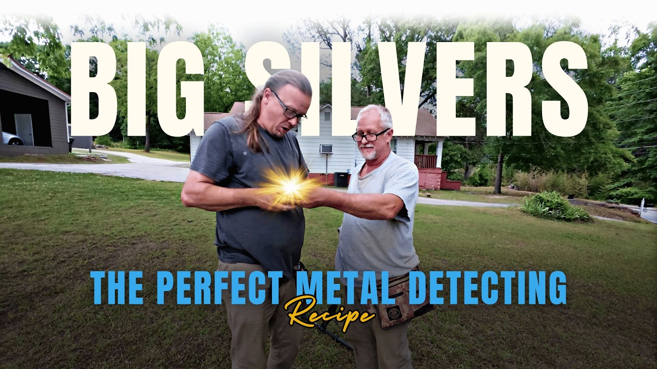 The PERFECT Metal Detecting Recipe: OLD SCHOOL Site Surrounded By OLD HOMES!