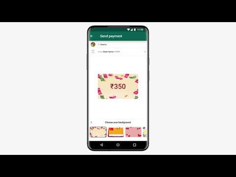 How to change your payment background on WhatsApp (India) - How to change your payment background on WhatsApp (India)