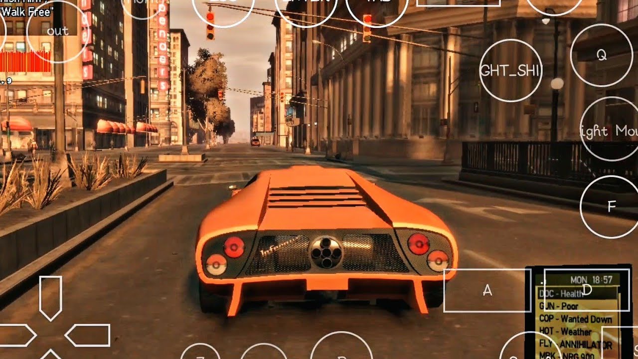 GTA 4 MOBOX ANDROID EMULATOR GAMEPLAY