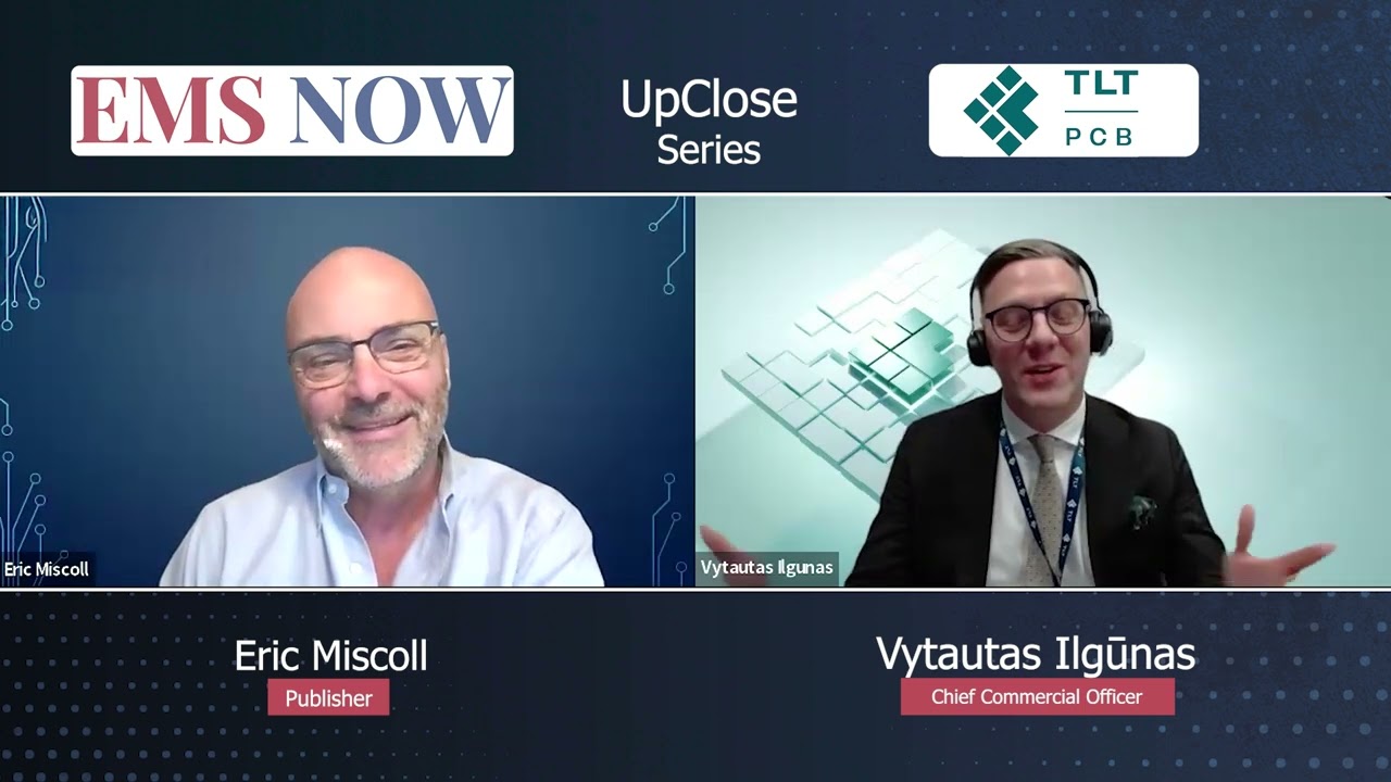 Up Close with Vytautas Ilgūnas, Chief Commercial Officer, TLT PCB