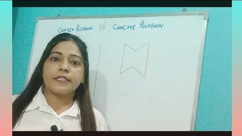 Difference between Convex polygon and Concave polygon 🔥||Basic maths 📚#viral #Mathsvideo#study