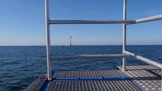 Floatgen produit de l'électricité au large du Croisic