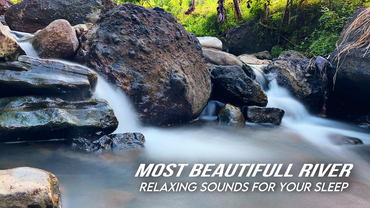 0ne Hour River Sounds Relaxing Nature Sounds For Sleeping - YouTube