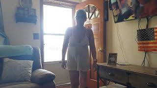 mature wife lingerie try on