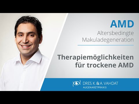 Altersbedingte Makuladegeneration: welche Therapiemöglichkeiten gibt es für die trockene AMD?