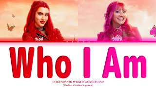 Descendants: Wicked Wonderland 'Who I Am' Lyrics (Color Coded Lyrics) | Dycol