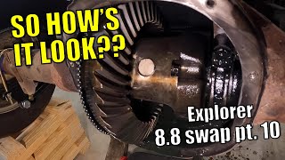 Taking a Peek At My Explorer 8.8 Limited Slip Differential, + Tack Welding Spring Perches In Place