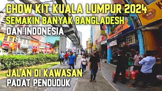 Chow kit Kuala Lumpur  2024 kawasan Padat Penduduk Dan gang Sempit