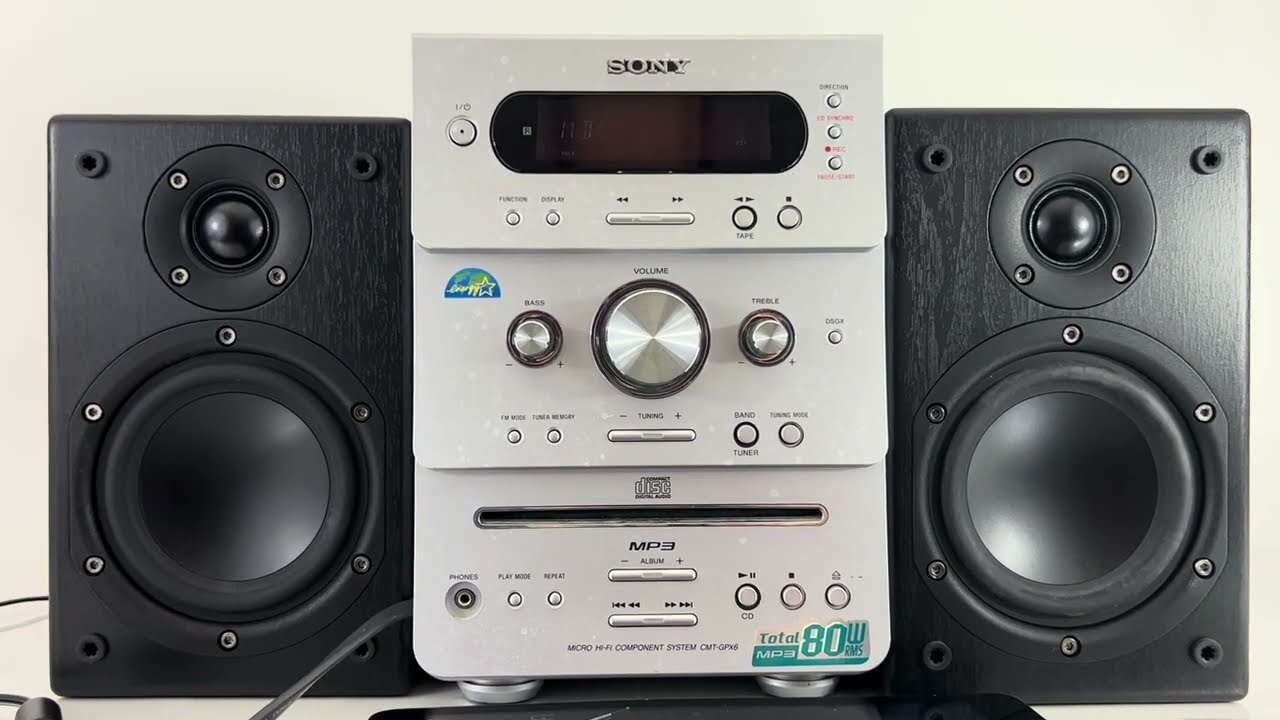 Chaîne Hi-fi Sony CMT-EH26 – Lecteur CD, Occasion Fonctionnelle