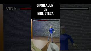 simulador de biblioteca #humor #jogos #animação