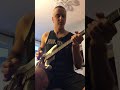 Fender Custom Shop poblano Strat with MXR classic 108 Fuzz