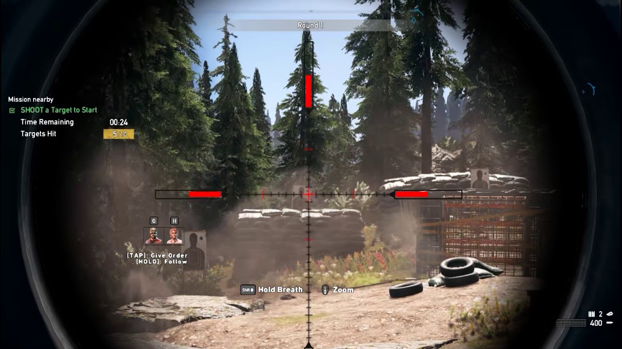 Far Cry 5 Shooting Gallery Clear Targets in Record Time (Part 94
