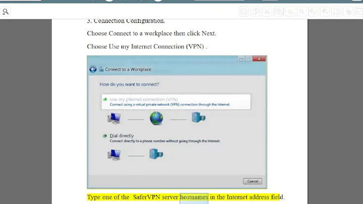 Set up SaferVPN L2TP on Windows 8