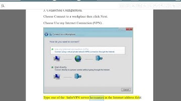 Set up SaferVPN L2TP on Windows 8
