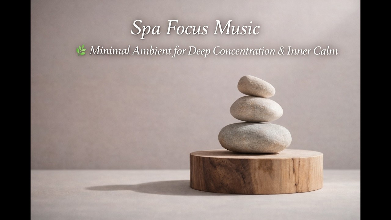 Spa Focus Music 🌿 Minimal Ambient for Deep Concentration & Inner Calm | EchoVibes