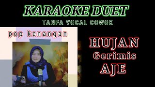 Download Lagu HUJAN GERIMIS AJE - KARAOKE || Tanpa Vokal Cowok || Ciptaan Benyamin Sueb MP3