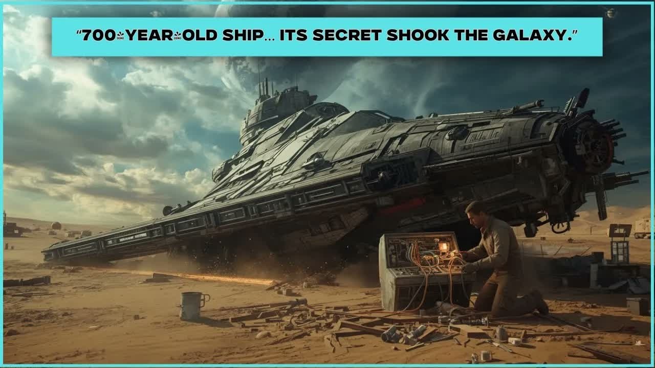 700-Year-Old Lost Ship Discovered by a Human Mechanic—Its Secret Could Shake the Galaxy