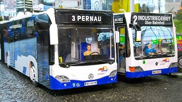 GREAT RC BUS SPECIAL!! MEGA RC MODEL BUS COLLECTION!! RC MAN, IKARUS, RC BUS MERCEDES-BENZ, VW BULLI