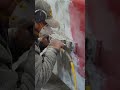 Repairing huge holes in fiberglass #bodywork #painting #satisfying