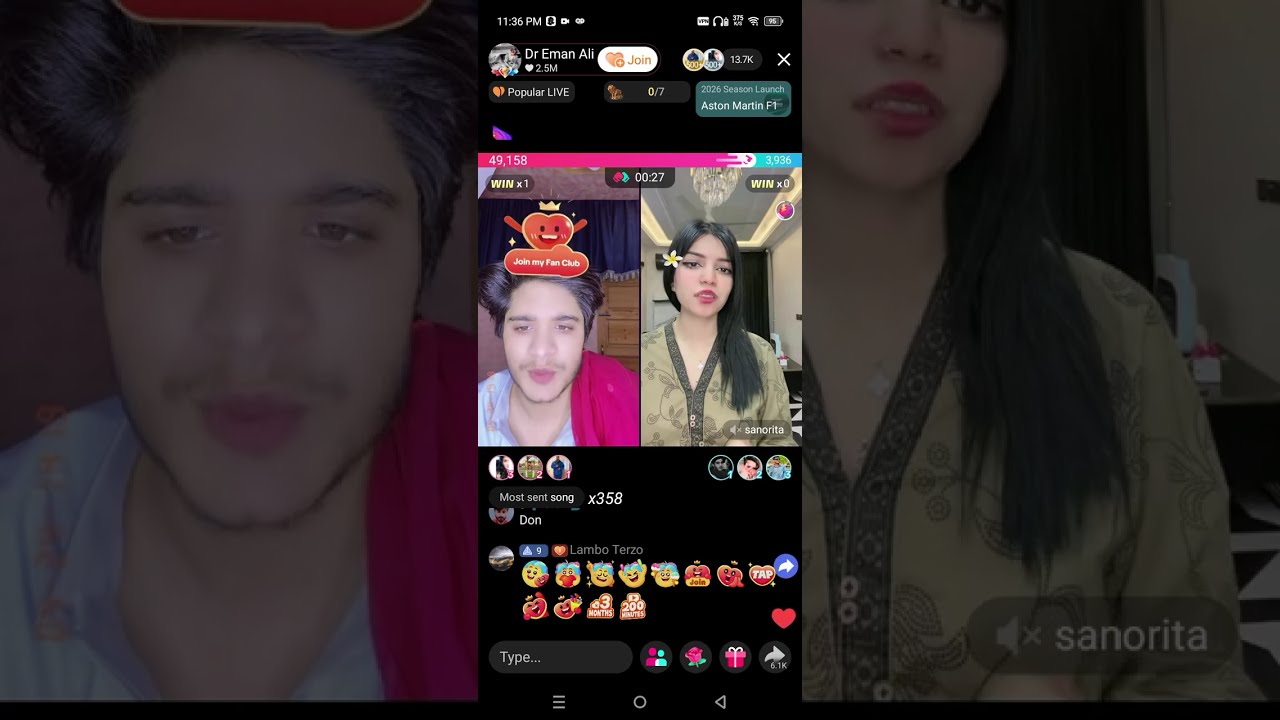 DR Eman Ne Aj Phir se Senorita Ke Kapre Phar Diye       06-02-2026 TikTok Live Matche DR Eman Ali