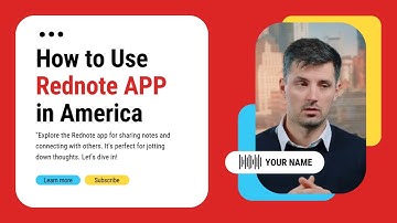 Free Simple How to Use Rednote App in America Tutorial Video Template (Customizable) - FlexClip