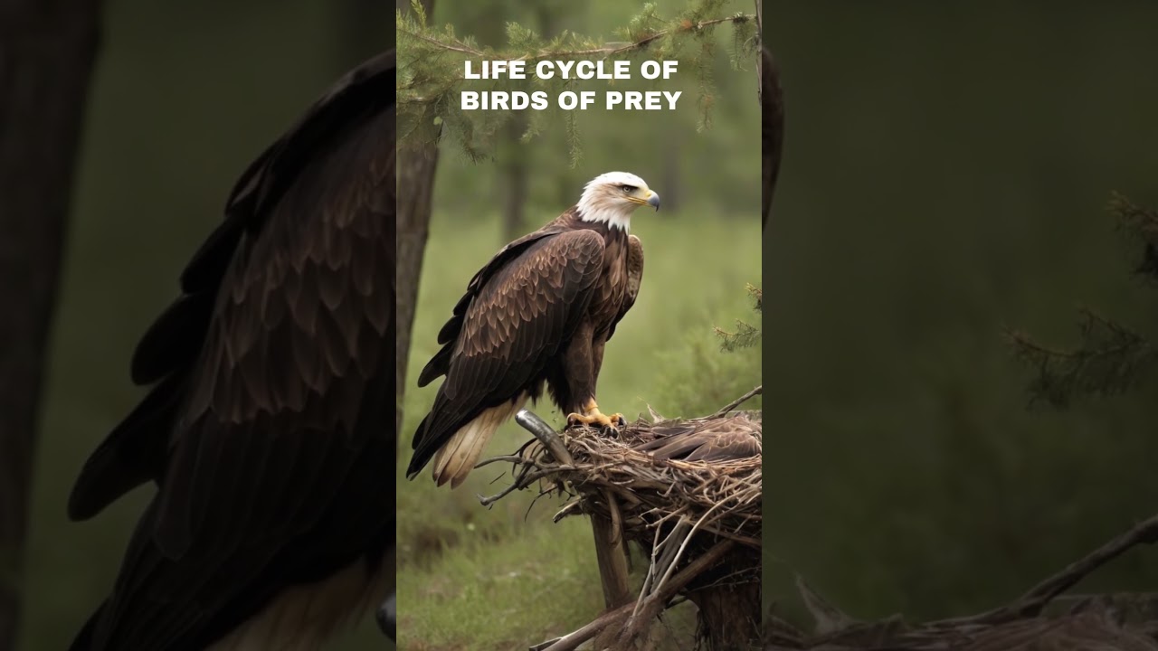 "Winged Majesty: The Aerial Odyssey of Birds of Prey Life Cycle"