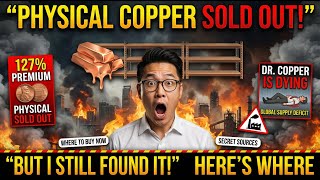 PHYSICAL COPPER SOLD OUT EVERYWHERE… But I Still Found It Here’s Where
