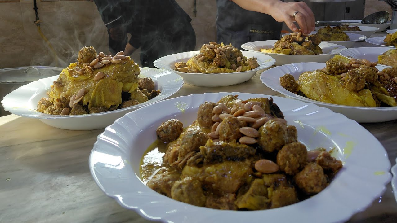 عطيتكم مصروف تاع 250 شخص وريتكم طريقة محمر تاع الخروف 